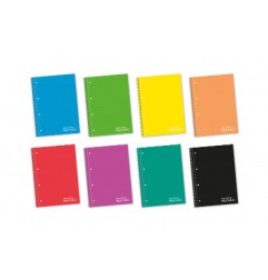 1 - FABRIANO Conf.8 pz Quaderno Unitinta Spiralato 1R 4 Fori 120 fogli - 80 gr 19100267