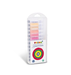 1 - MOROCOLOR PRIMO Colori a Tempera Valigetta da 12 Pezzi 448T12AP