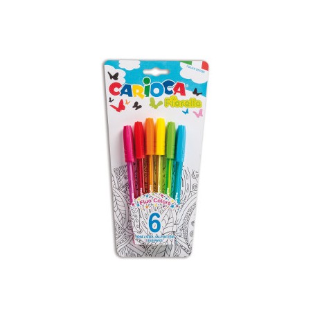 BIRO FIORELLA BLIST Set da 6 pz Colori Assortiti 42774