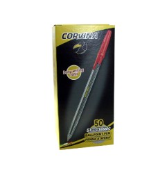 1 - BIRO CORVINA 51 CLASSIC Set da 50 pz Colore ROSSO 40163/03