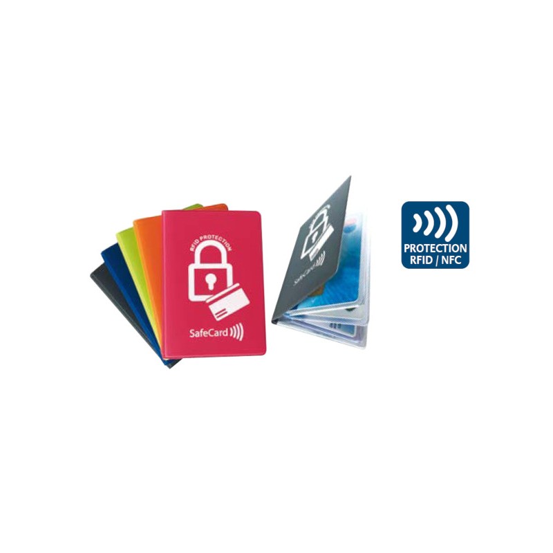 ARDA Conf. 10 Safecard Custodia protettiva Porta tessere 9,5x6cm RFID/NFC  0133EXP