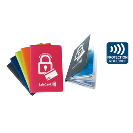 ARDA Conf. 10 Safecard Custodia protettiva Porta tessere 9,5x6cm RFID/NFC  0133EXP