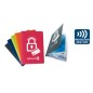 ARDA Conf. 10 Safecard Custodia protettiva Porta tessere 9,5x6cm RFID/NFC  0133EXP