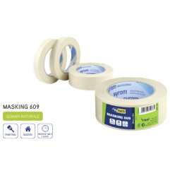 1 - Nastro adesivo in carta 19x50mt avorio masking 0011972