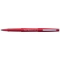 PAPERMATE Penna Con Punta Sintetica In Nylon Paper Mate rosso - 1 Mm S0190992