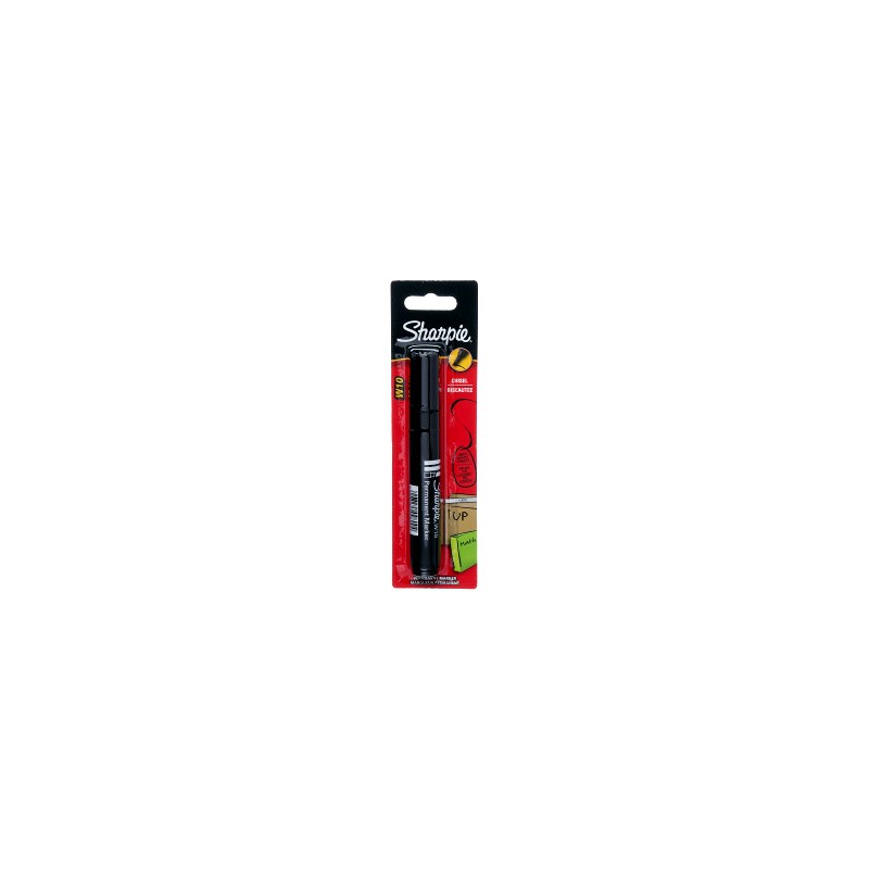 Pennarello Marker W10 punta a scalpello Papermate nero S0192667