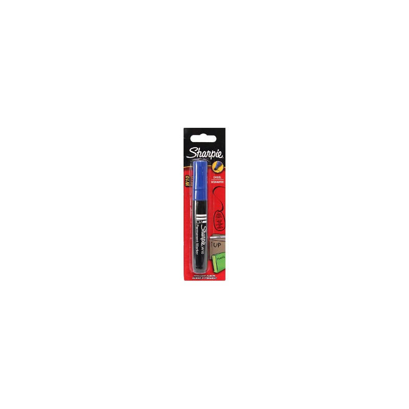 Pennarello Marker W10 Papermate punta a scalpello blu S0192708