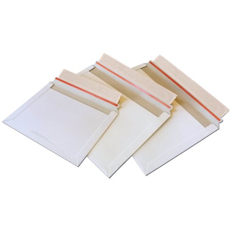 1 - BUSTA E-COMMERCE PACK BT3 25X35 -20pz CRT BIANCO STRIP 0706