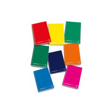 1 - PIGNA Quaderno COLOURS Maxi Cartonato 10M 128 fogli - 217467