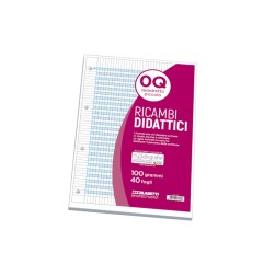 1 - BLASETTI Ricambi didattici Per Quaderni - A4 - Righe Q  100 gr 7435