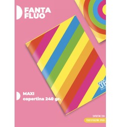 1 - MAXI 21/5M -10pz ONE COLOR FANTA FLUO 8122