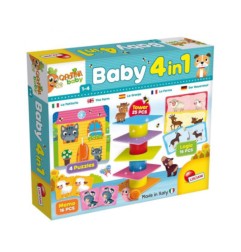 1 - LISCIANI - CAROTINA BABY 79872 4in1 Kit da gioco per bambini e prima infanzia