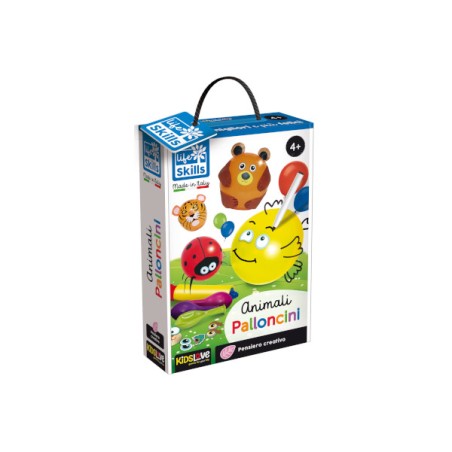 LISCIANI - LIFE SKILLS ANIMALI PALLONCINI 80175 Gioco interattivo per bambini +4A