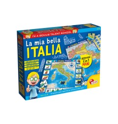 1 - LISCIANI - I'M A GENIUS GEOPUZZLE LA MIA BELLA ITALIA 80571 Gioco interattivo per bambini +5a