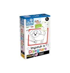 1 - LISCIANI - LIFE SKILLS CARDS IMPARO A DISEGNARE 84067 Gioco interattivo per bambini +3A