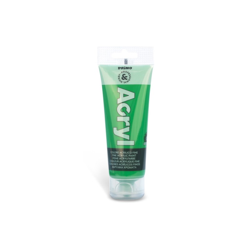 MOROCOLOR PRIMO Tempera Acrilica Tubetto 75 mL Verde Brillante 420TA75610