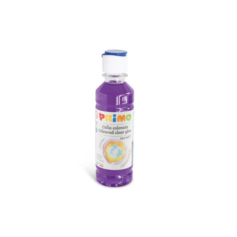 MOROCOLOR 6 pezzi Colla liquida X Slime viola Primo 240 ml 3309CC240400