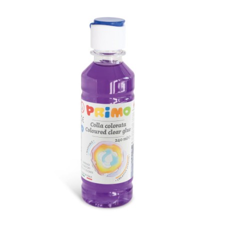 MOROCOLOR 6 pezzi Colla liquida X Slime viola Primo 240 ml 3309CC240400