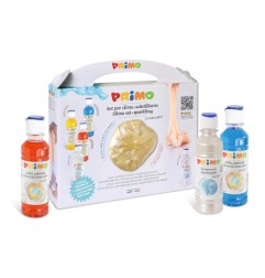 1 - MOROCOLOR PRIMO Set per Slime Scintillante SPARKLING KIT 3+1+1 3312SLIMESET2