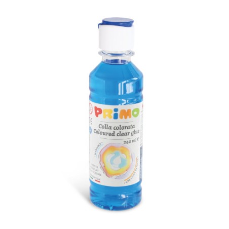 1 - MOROCOLOR 6 pezzi Colla liquida X Slime blu Primo 240 ml 3309CC240501