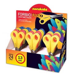 1 - FORBICE COLLAGE CM.13 CENTIM.-24pz 14/007 IN BOX