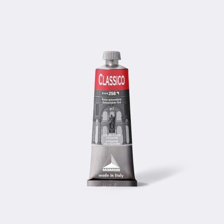 TEMPERA OLIO MAIMERI CLASSICO 60ml ROSSO QUINACRIDONE M0306258