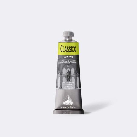 1 - TEMPERA OLIO MAIMERI CLASSICO 60ml CINABRO VERDE GIALLASTRO M0306287