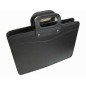 BORSA PORTADOC. 2 SCOMP. NERO SIMILPELLE 603