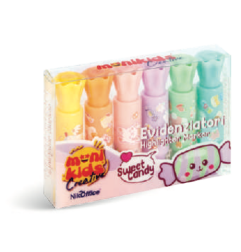 1 - KAWAII EVIDENZIATORI SWEET CANDY -6pz COL. ASS. 36/052