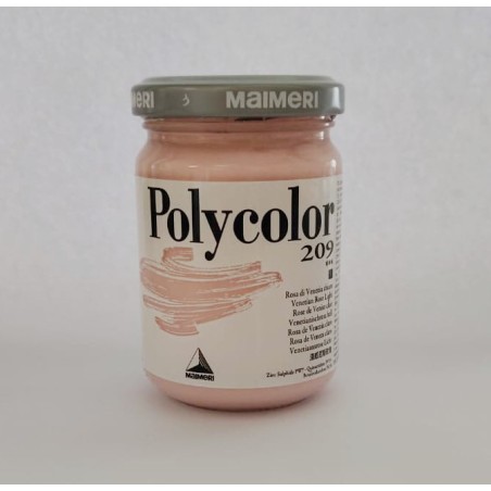 1 - TEMPERA MAIMERI POLYCOLOR VINILICA 140ml ROSA VENEZIA CHIARO M1220209