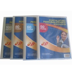 1 - O.P. Portalistini soft display A4 60 bustine colore trasparente OP5.134