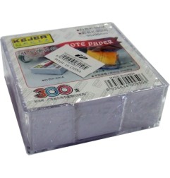 1 - Dispenser con cubo notes colore bianco 95x95 K-950A