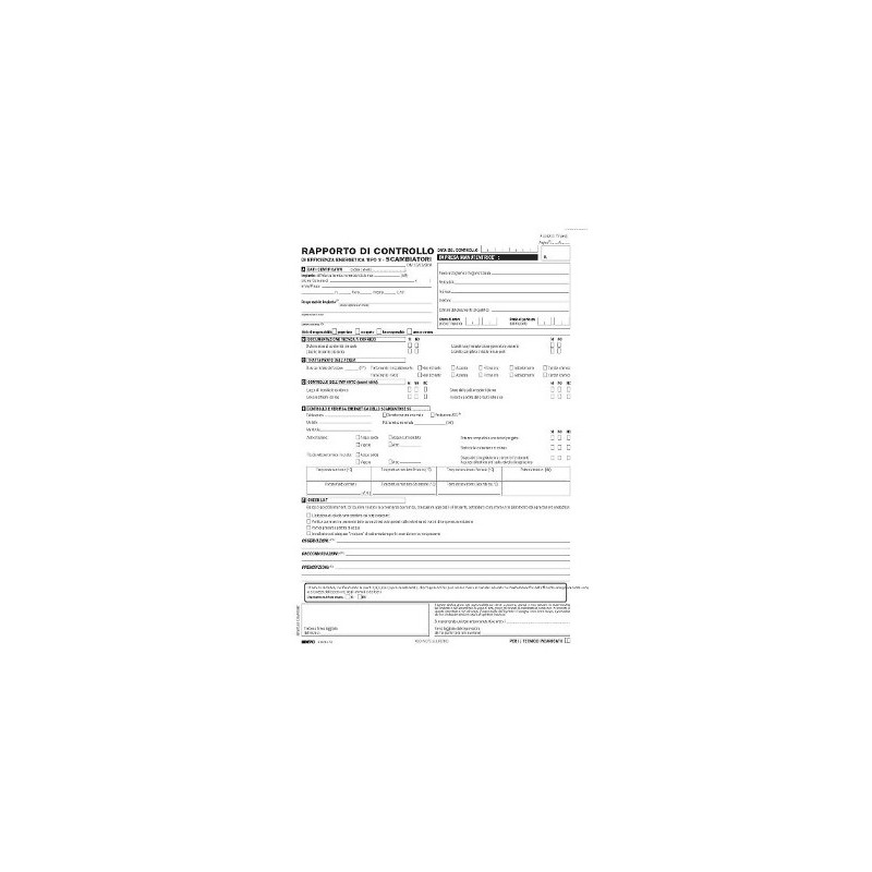 EDIPRO  Rapporto di controllo di efficienza energetica tipo 3 snap 3 copie E9094T3 E9093T3