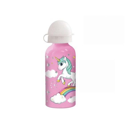 BORRACCIA ALLUMINIO 400ML UNICORNO  ST09711