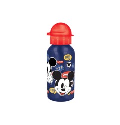 1 - Boraccia in alluminio Mickey con Tappo 400 ML  ST50134