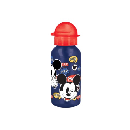 Boraccia in alluminio Mickey con Tappo 400 ML  ST50134