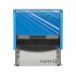 TRODAT Timbro 8913 IMPRINT 2.0 Autoinchiostrante 58x22 mm 5 Righe Blu