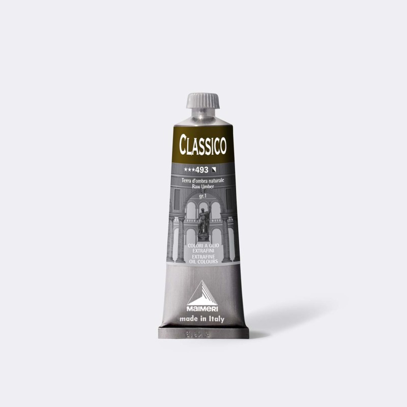 TEMPERA OLIO MAIMERI CLASSICO 60ml TERRA D'OMBRA NATUR.  M0306493