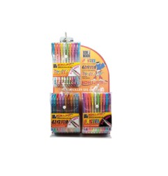 1 - BIRO GEL KOH-I-NOOR GLITTER/PASTEL/FRUIT NAGP-30ESP