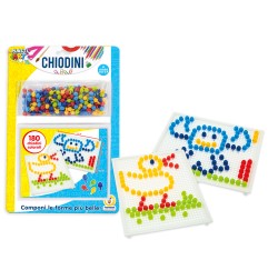 1 - TEOREMA PLASTIART - CHIODINI COLORATI 180 PZ 67943