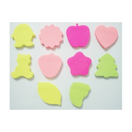 76 MM - Blocco Adesivo Post-it Sagomati Pesce