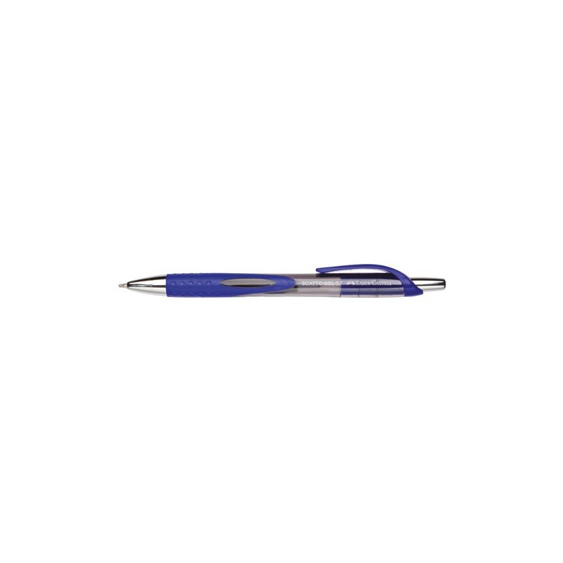 BIRO FABER SCATTO GEL BLU -12PZ 343951