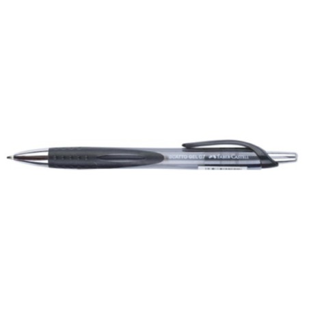 1 - BIRO FABER SCATTO GEL NERO -12PZ 343999