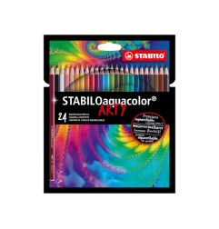 1 - 24 pz Pastelli Stabilo aquacolor arty line 1624/1-20