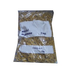 1 - Sacchetto 1 kg Elastici in gomma diam 20