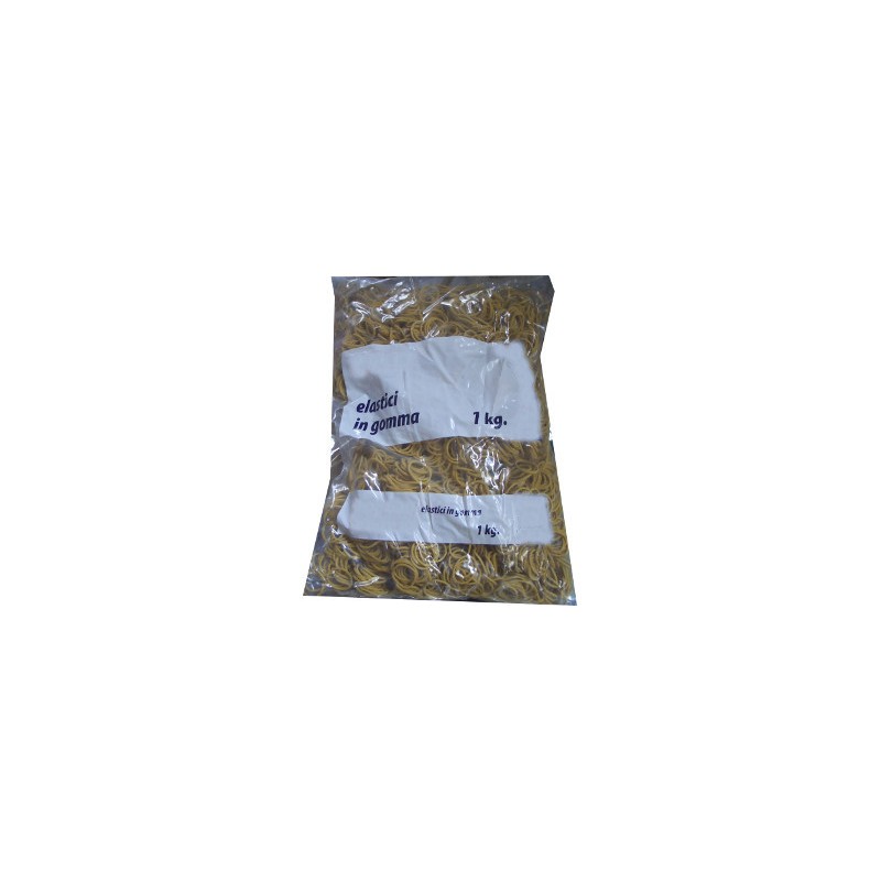 Sacchetto 1 kg Elastici in gomma diam 20