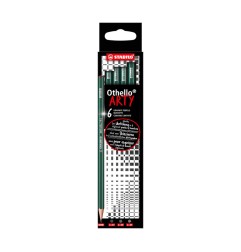 1 - 6 pz Matite Stabilo Othello Arty Line 4H 3H 2H 282/6-21-2-20