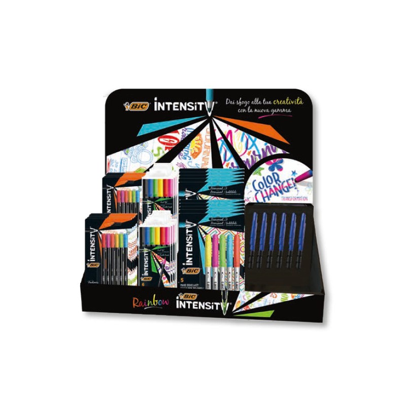 BIC INTENSITY RAINBOW 33sc. 507446