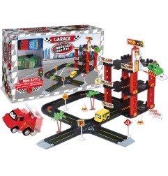 1 - TEOREMA TEO'S -  PLAYSET GARAGE MINI AUTO 2 MACCHININE 61960