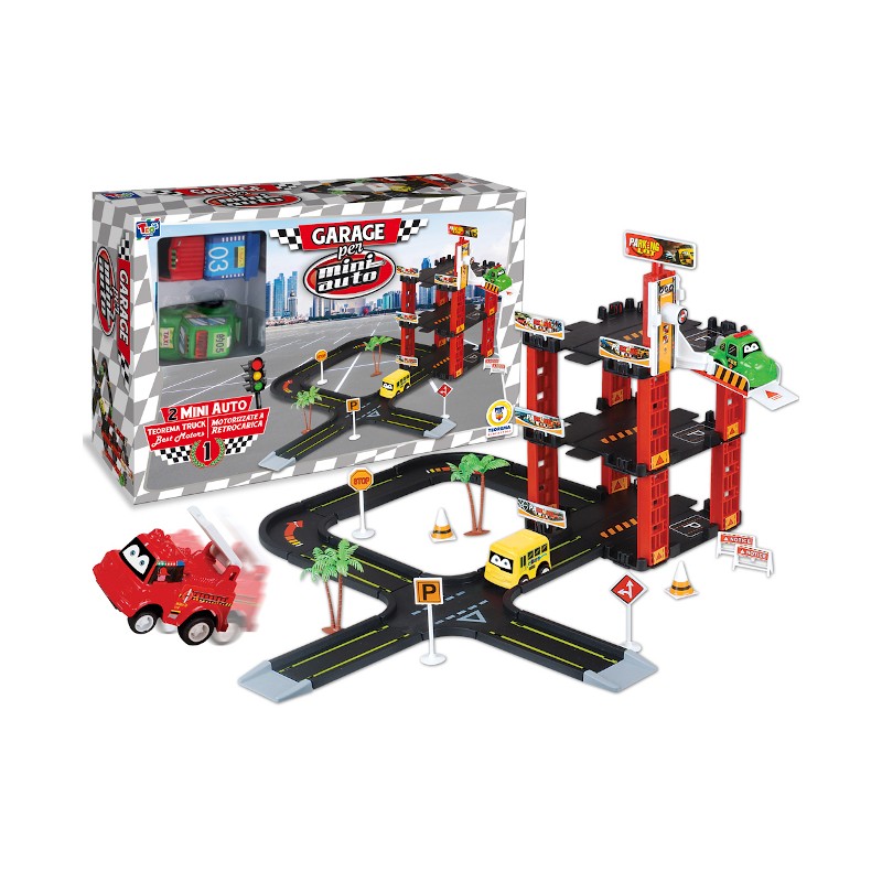 TEOREMA TEO'S -  PLAYSET GARAGE MINI AUTO 2 MACCHININE 61960